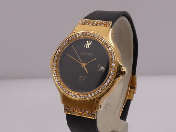 Hublot Classic Fusion MDM Lady Diamond Bezel Oro Massiccio 18Kt ANNI '90s Wonderful 139.10.5