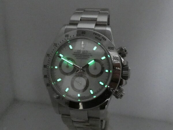 Rolex Daytona Cosmograph 116520 TOP CONDITION Anno 2005 With BOX White Dial Automatico Acciaio Bracciale Oyster