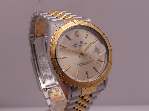 Rolex Datejust Turn-O-Graph 16253 Oro 18Kt & Acciaio BOX&PAPERS By BUCHERER Anno 1986 UNICO PROPRIETARIO Automatico Bracciale Jubilee
