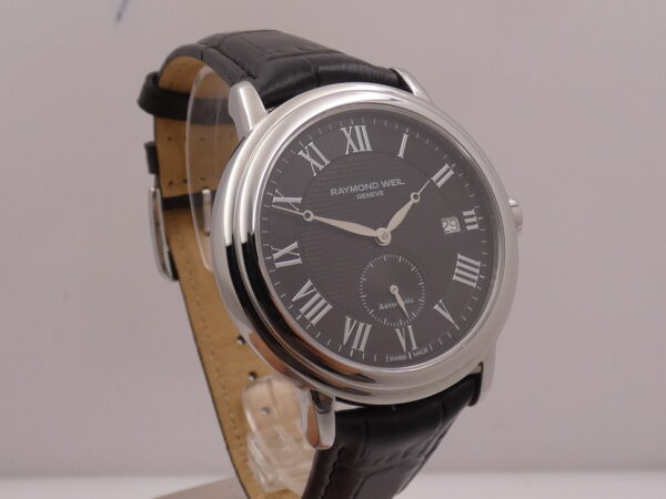 Raymond Weil Maestro 2838 TOP CONDITION WITH BOX Black Dial Automatico Acciaio