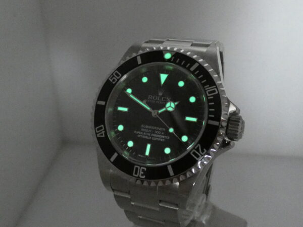 Rolex Submariner No Date 14060M NEW OLD STOCK RRR Random COSC Four Liner FULL SETT ITALIA 2014 FULL STICKERED Automatico Acciaio