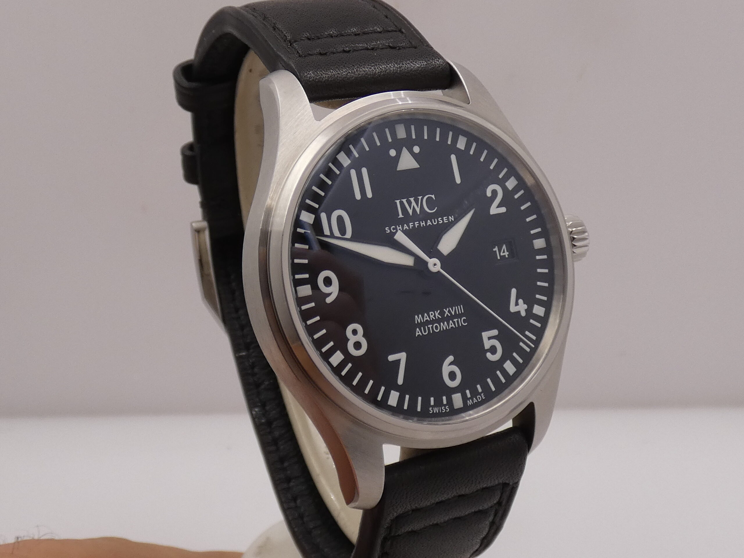 IWC Pilot Mark XVIII IW3270 TOP CONDITION BOX&PAPERS Anno 2019 Automatico Acciaio - immagine 10