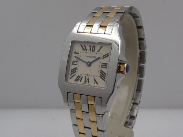 Cartier Santos Demoiselle 26mm BOX&PAPERS Acciaio&Oro 18Kt ANNO 2017 For Ladies 2701 - W25067Z6 TOP CONDITION Wonderful !!!