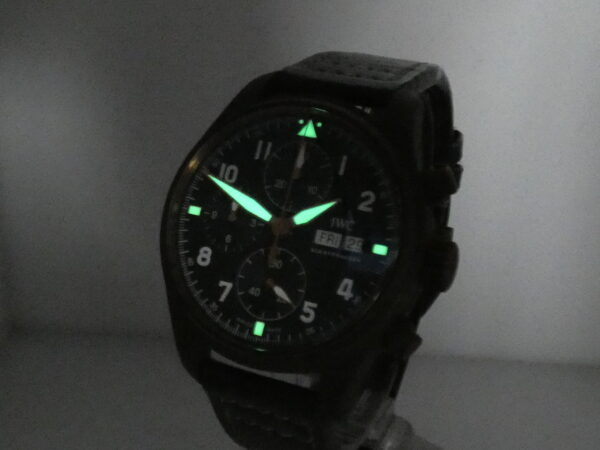 Cronografo IWC Pilot Spitfire Day-Date GREEN DIAL Bronze BOX&PAPERS Anno 2020 Automatico IW3879