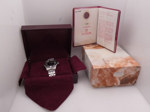 Tudor Submariner 75190 MAI LUCIDATO BOX&PAPERS Anno 2001 Automatico Acciaio Bracciale Jubilee