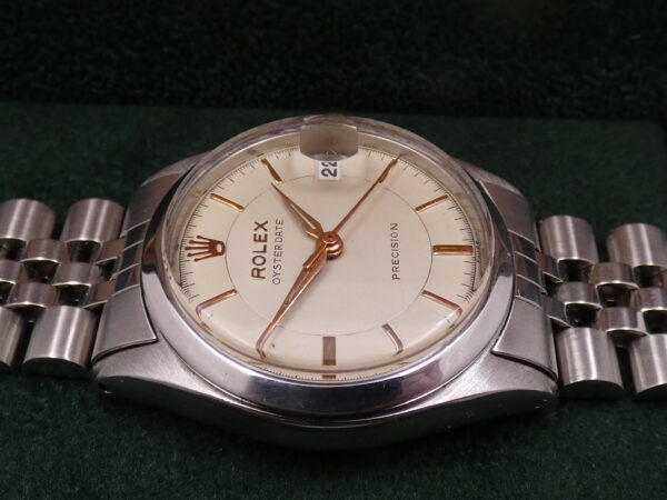 Rolex Oysterdate Precision 30mm 6466 Jubilee ANNO 1962 Carica Manuale Acciaio Vintage