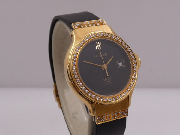 Hublot Classic Fusion MDM Lady Diamond Bezel Oro Massiccio 18Kt ANNI '90s Wonderful 139.10.5