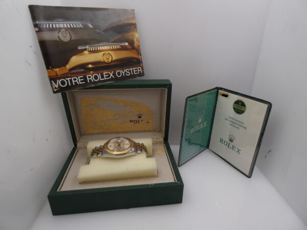 Rolex Datejust Turn-O-Graph 16253 Oro 18Kt & Acciaio BOX&PAPERS By BUCHERER Anno 1986 UNICO PROPRIETARIO Automatico Bracciale Jubilee