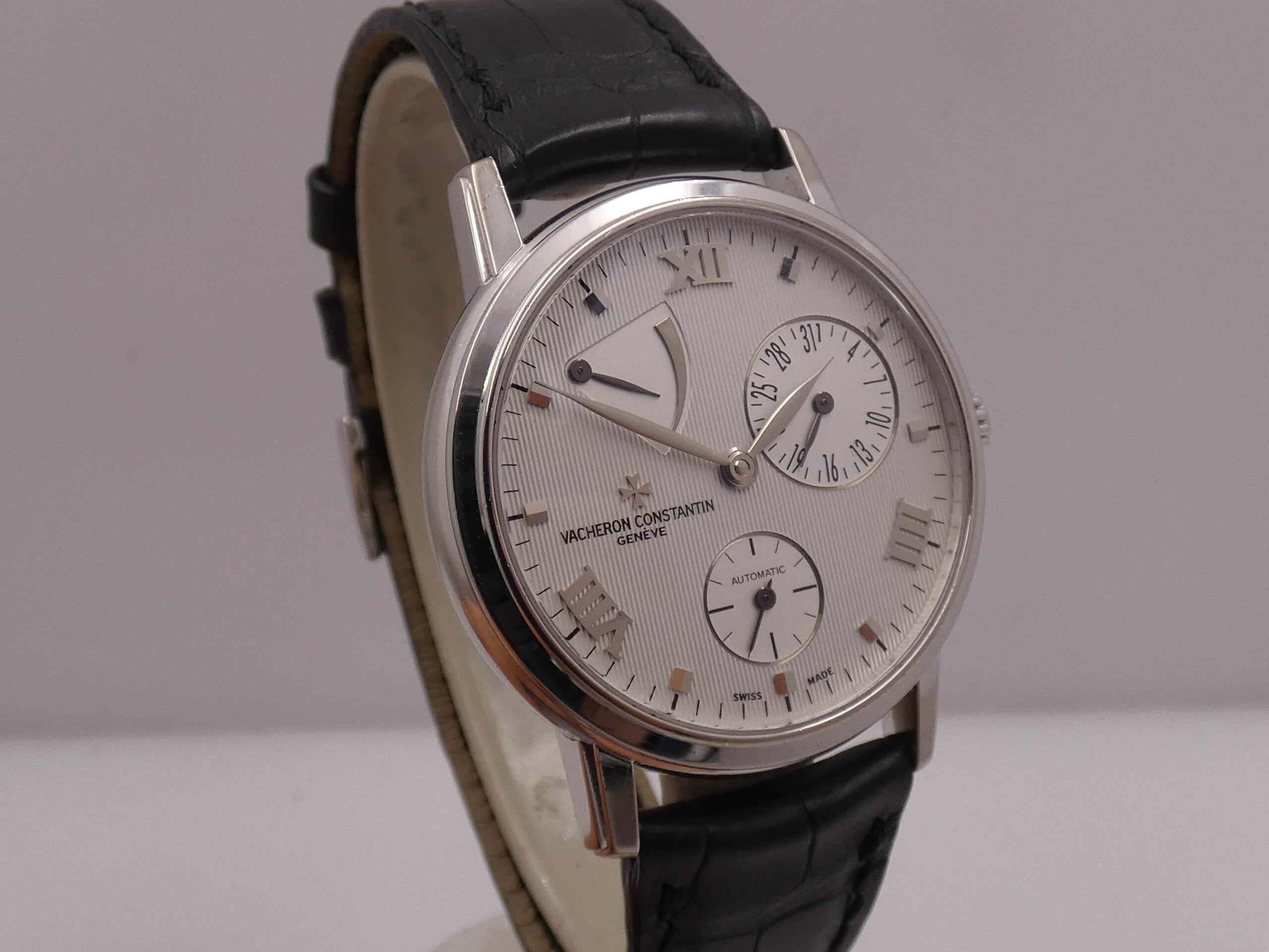 Vacheron Constantin Patrimony Power Reserve Oro Bianco 18Kt Automatico 21Kt Gold Rotor Ref 47200/1 ANNI '2000s - immagine 11