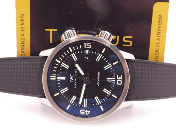 IWC Aquatimer IW323101 Dual Crown 44mm Automatic Date Anni 2000's Acciaio