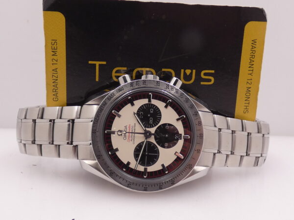 Cronografo Omega Speedmaster Schumacher Legend 3559.3200 JUST SERVICED Automatico Acciaio Limited Edition 6000PCS Tributo a Michael Schumacher