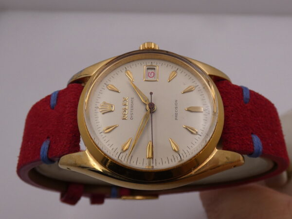 Rolex Oysterdate Precision Roulette 6494 18Kt G.F. FROM 1956 Carica Manuale Vintage