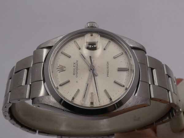 Rolex Oysterdate Precision 6694 ANNO 1975 BRACCIALE Oyster Carica Manuale Calibro 1225 Vintage
