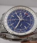 Cronografo Breitling Navitimer World GMT A24322 FULL SET ANNO 2024 Automatico Acciaio Bracciale Pilot