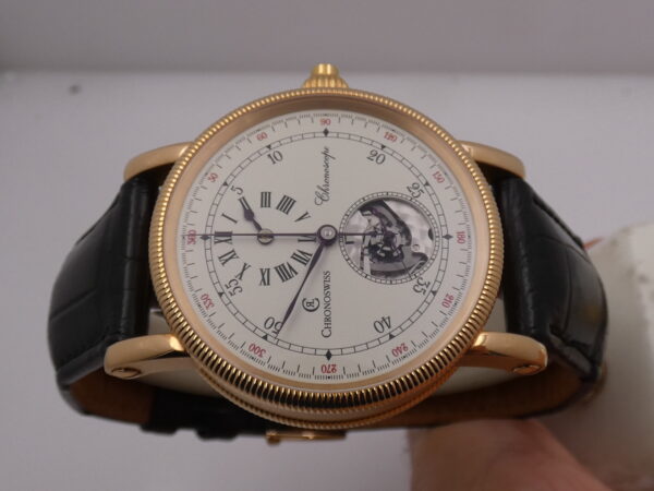 Cronografo Chronoswiss Chronoscope Monopulsante CH1521R TOP CONDITION Oro Rosso 18Kt BOX&PAPERS Anno 2007 Automatico