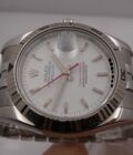 Rolex Datejust Turn-O-Graph 116264 TOP CONDITION Ghiera Oro Bianco 18Kt BOX&PAPERS MAI LUCIDATO Anno 2008 Automatico Bracciale Jubilee