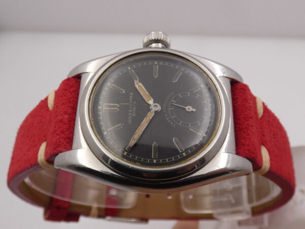 Rolex Oyster Royal Extra Precision Semi BubbleBack 31mm 1873 QUADRANTE ORIGINALE ANNO 1940 Carica Manaule Acciaio Vintage