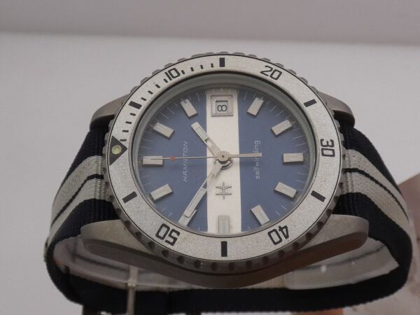 Hamilton Brevet Hamilton Military Diver Automatic 46001 BOX&PAPERS ANNI 80's Brushed Steel