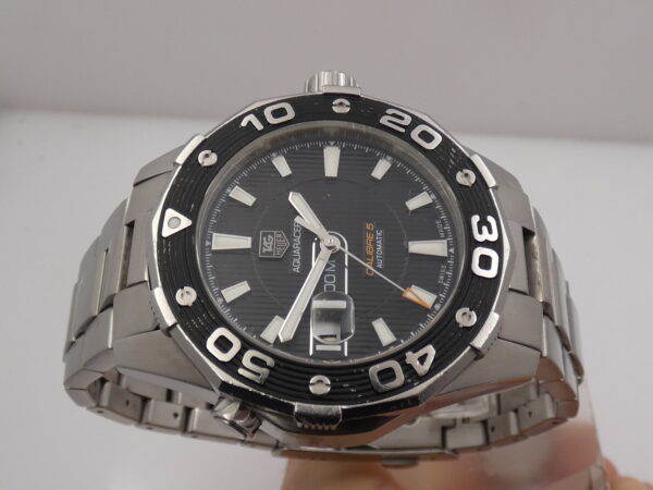 TAG Heuer Aquaracer 500M Calibre 5 WAJ2110 Automatico Anni 2000's Acciaio Braccialato