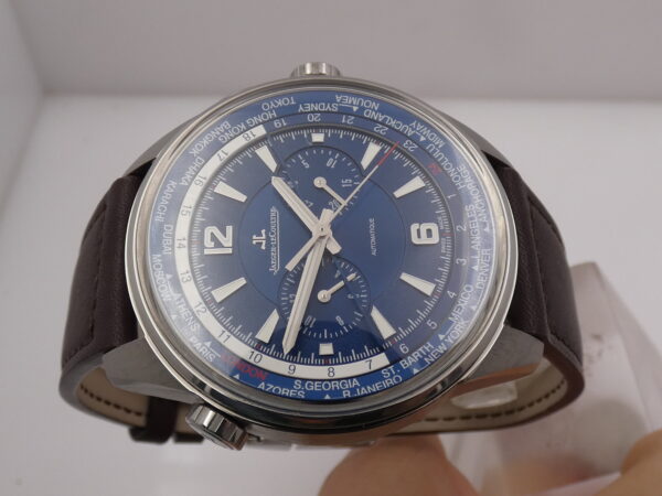 Cronografo Jaeger-LeCoultre Polaris World Time Q905T480 BOX&PAPERS Year 2018 Automatic Titan 844.T.C2.S