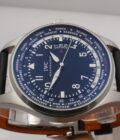 IWC Pilot Worldtimer IW3262 BOX&PAPERS Cinturino Santoni Automatico Acciaio Anni 2012 - 2016