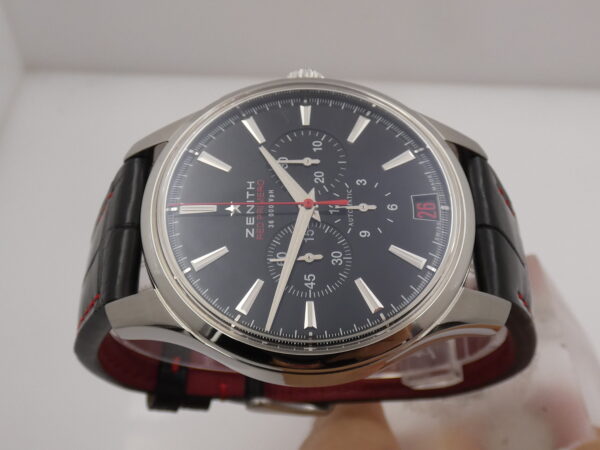 Cronografo Zenith Captain Red Primero 03.2115.400 BOX&PAPERS LIMITED EDITION 500 pezzi al MONDO Automatico Acciaio