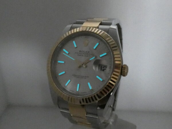 Rolex Datejust 41 126333 TOP CONDITION Oro 18Kt & Acciaio BOX&PAPERS ITALIA 2019 Unico Proprietario Automatico Bracciale Oyster