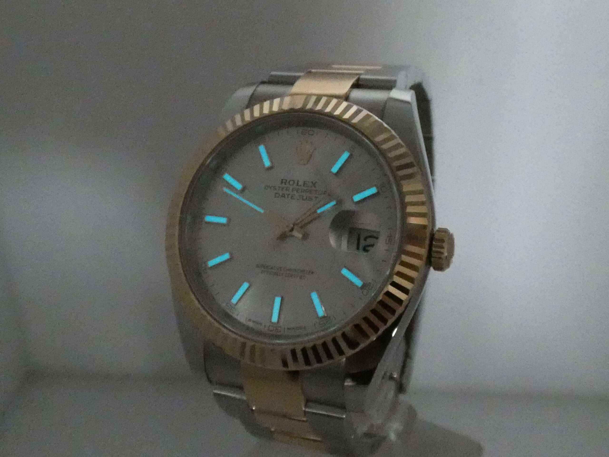 Rolex Datejust 41 126333 TOP CONDITION Oro 18Kt & Acciaio BOX&PAPERS ITALIA 2019 Unico Proprietario Automatico Bracciale Oyster - immagine 11