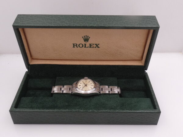 Rolex Oyster Perpetual Lady 6618 24mm ANNO 1967 Automatico Acciaio Bracciale Oyster VINTAGE