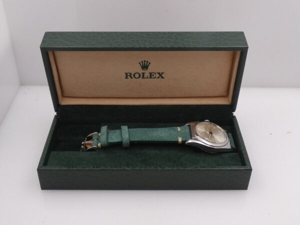 Rolex Oyster Perpetual Ovetto Bubbleback 2940 Automatico ANNO 1945 Acciaio Vintage