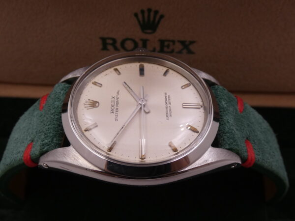 Rolex Oyster Perpetual 36 1018 FROM 1968 Automatico Argentè Tritium Dial Acciaio Vintage