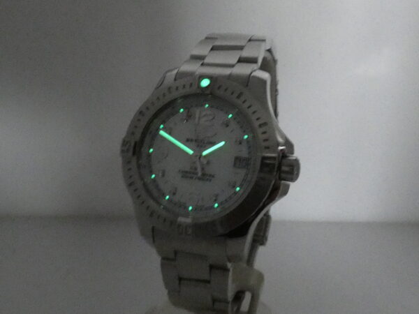 Breitling Colt Lady 33mm A77388 M.O.P. & DIAMONDS DIAL BOX&PAPERS Anno 2017 Acciaio Braccialato