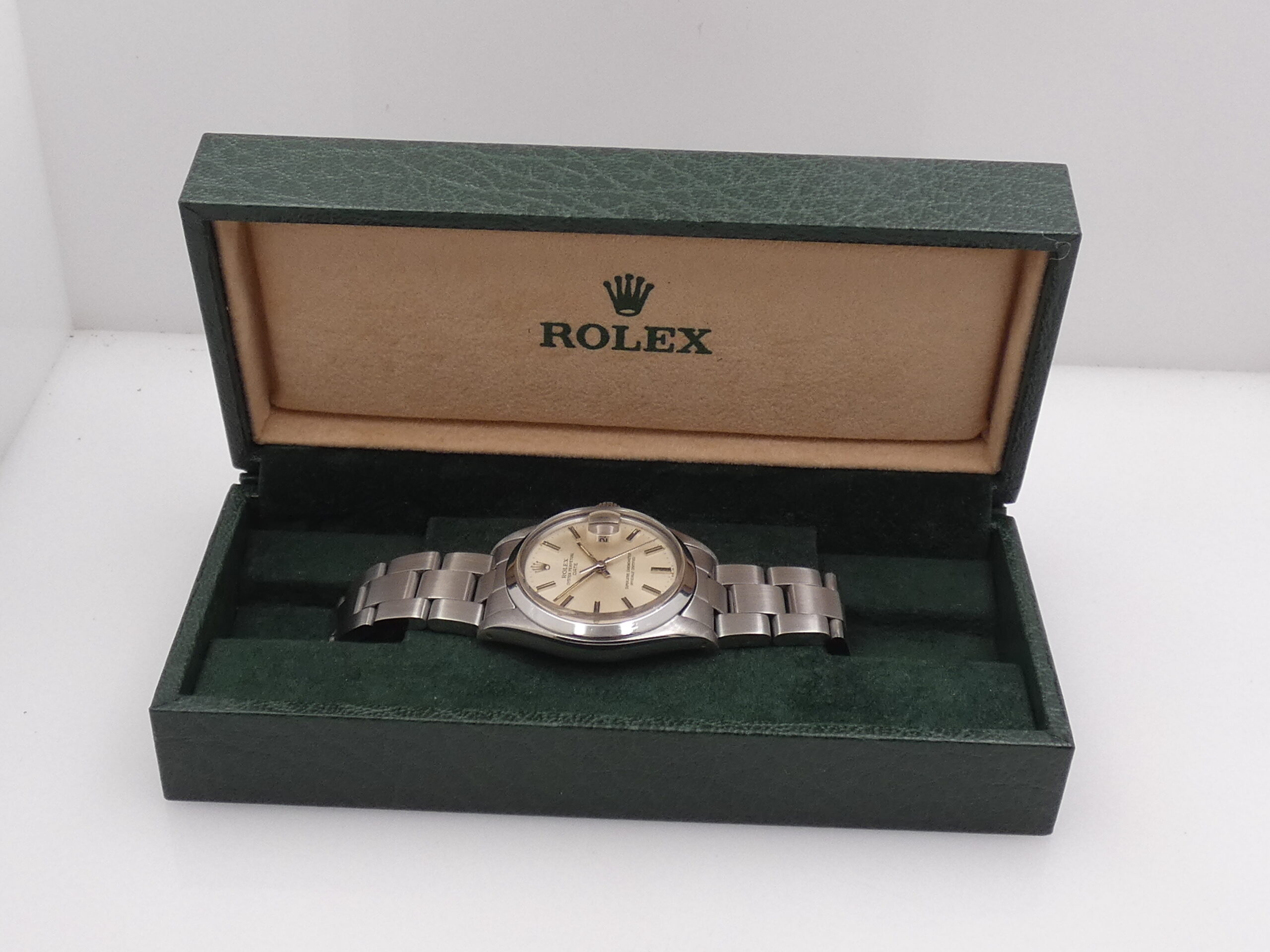 Rolex Oyster Perpetual Date 1500 ANNO 1979 Automatico Bracciale Oyster Acciaio - immagine 11