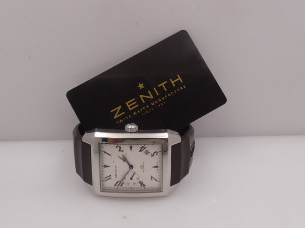 Zenith Port Royal Elite Power Reserve XL With PAPERS Automatic Date Acciaio 03.0550.685 ANNI '2000s