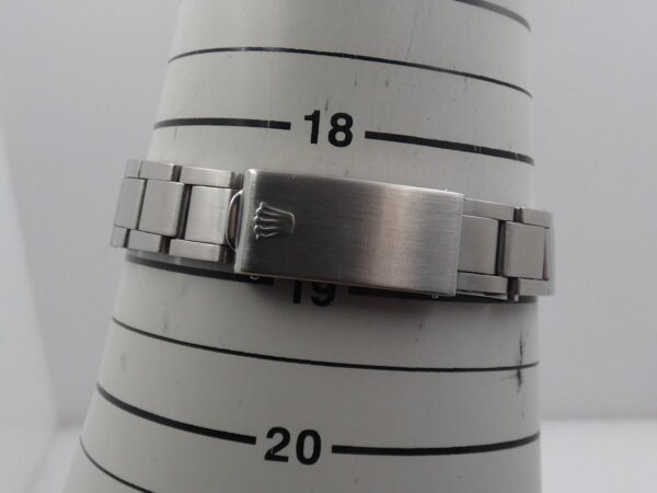 Rolex Oyster Perpetual 31 MID-SIZE 6548 Ghiera Oro Bianco 18Kt ANNO 1964 Automatico Bracciale Oyster for Ladies Rotore a Farfalla Acciaio