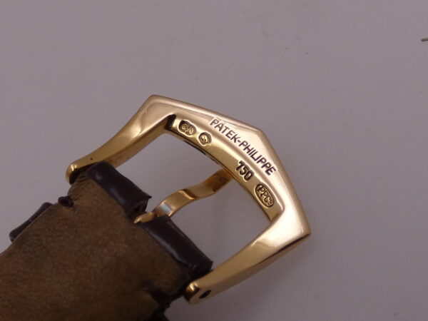 Patek Philippe Calatrava 4897R Factory Diamonds Bezel Oro Rosa 18Kt Chocolate Dial For Ladies Carica Manuale Calibro 215