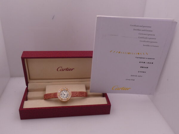 Cartier Love Lady 2977 Factory Diamonds Bezel Oro Rosa 18Kt WITH PAPERS Anno 2008 WE800631