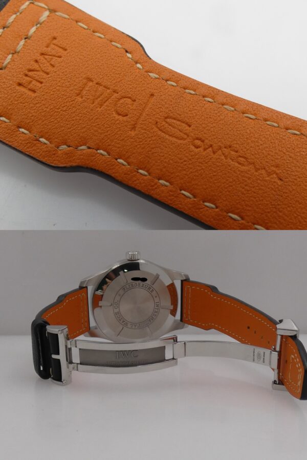 IWC Pilot Worldtimer IW3262 BOX&PAPERS Cinturino Santoni Automatico Acciaio Anni 2012 - 2016