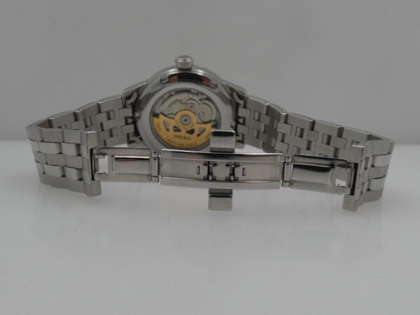 Seiko Presage Power Reserve SUNBRUST DIAL BOX&PAPERS Anno 2019 Automatico Acciaio Braccialato