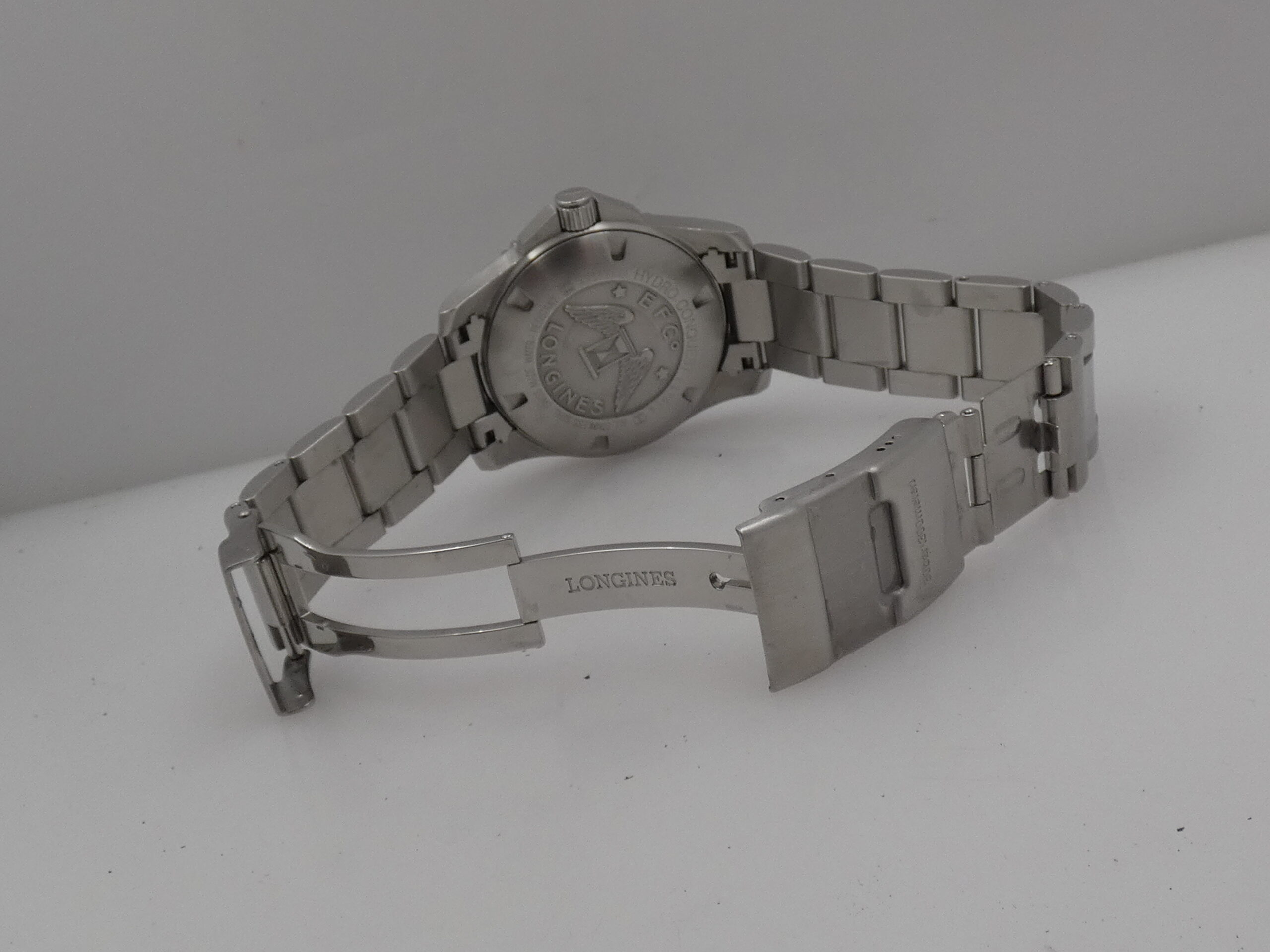 Longines HydroConquest 41mm Automatico With BOX Ghiera in Ceramica L3.781.4 Braccialato Acciaio - immagine 12