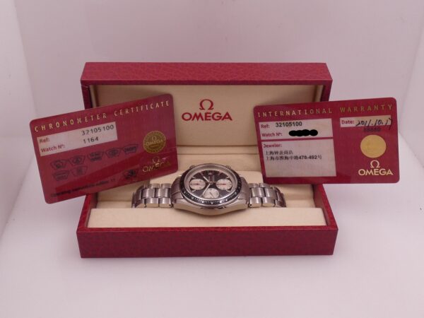 Cronografo Omega Speedmaster Date With PAPERS 178.0055 ANNO 2011 Automatic Chronometer 32105100 Acciaio Braccialato