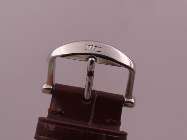 Cronografo IWC Portofino Day-Date IW3910 Leaf Hands Black Dial Automatico Acciaio