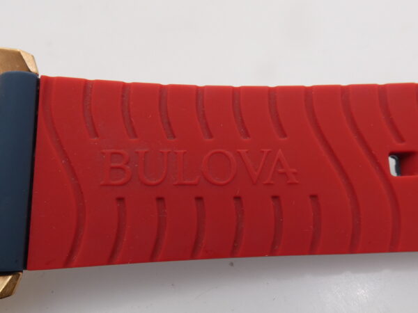 Bulova Marine Star 98A227 Rose G.F. Open Heart Automatico Acciaio