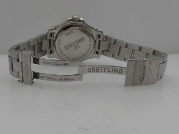 Breitling Colt Lady 33mm A77388 M.O.P. & DIAMONDS DIAL BOX&PAPERS Anno 2017 Acciaio Braccialato