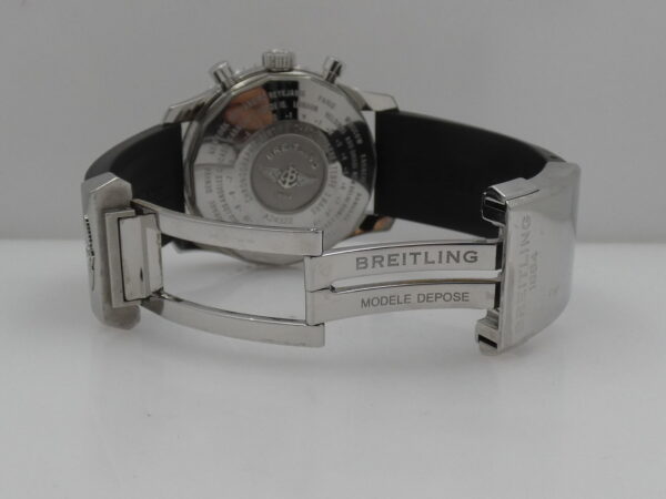 Cronografo Breitling Navitimer World GMT A24322 Automatic Chronometre ANNI '2000s Acciaio