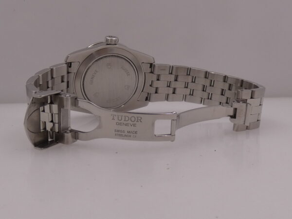 Tudor Glamour Date-Day 39mm 56000 LIKE NEW Automatico Black Dial Acciaio OROLOGIO TOP