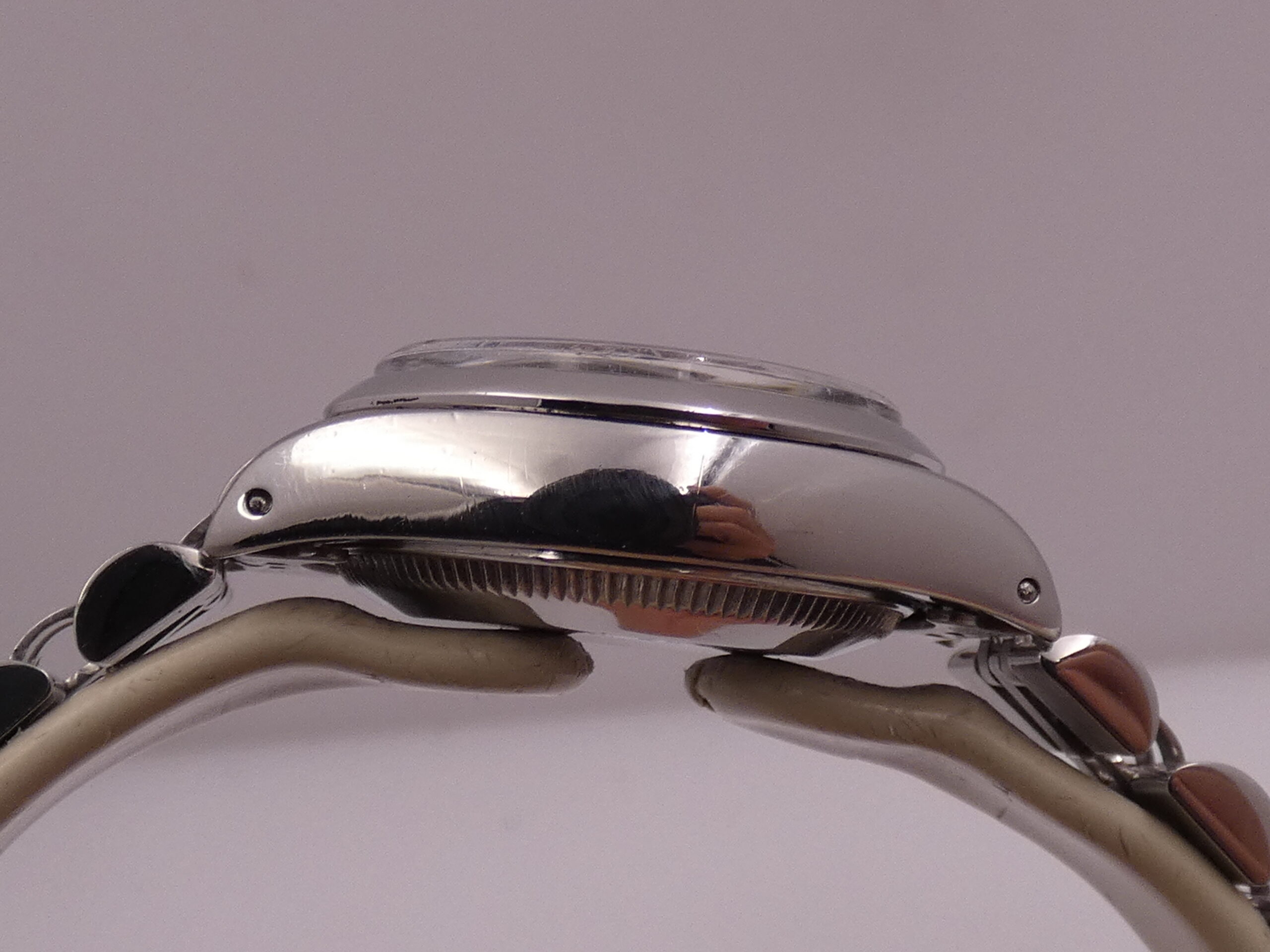 Rolex Lady-Datejust 6916 26mm Bracciale JUBILEE Anno 1977 Blue Soleil Dial Automatico Acciaio - immagine 13