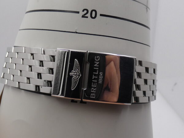 Cronografo Breitling Navitimer World GMT A24322 FULL SET ANNO 2024 Automatico Acciaio Bracciale Pilot