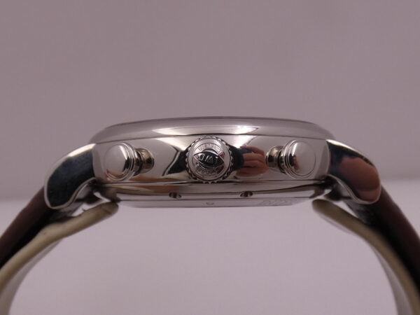 Cronografo IWC Portofino Day-Date IW3910 Leaf Hands Black Dial Automatico Acciaio