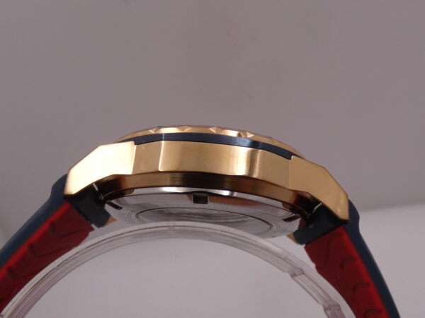 Bulova Marine Star 98A227 Rose G.F. Open Heart Automatico Acciaio